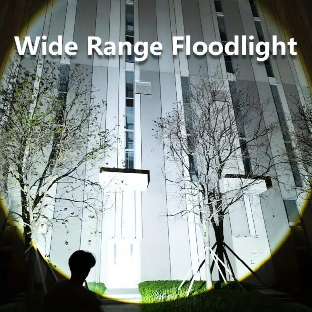 مصباح كهربائي يدوي قابل للشحن