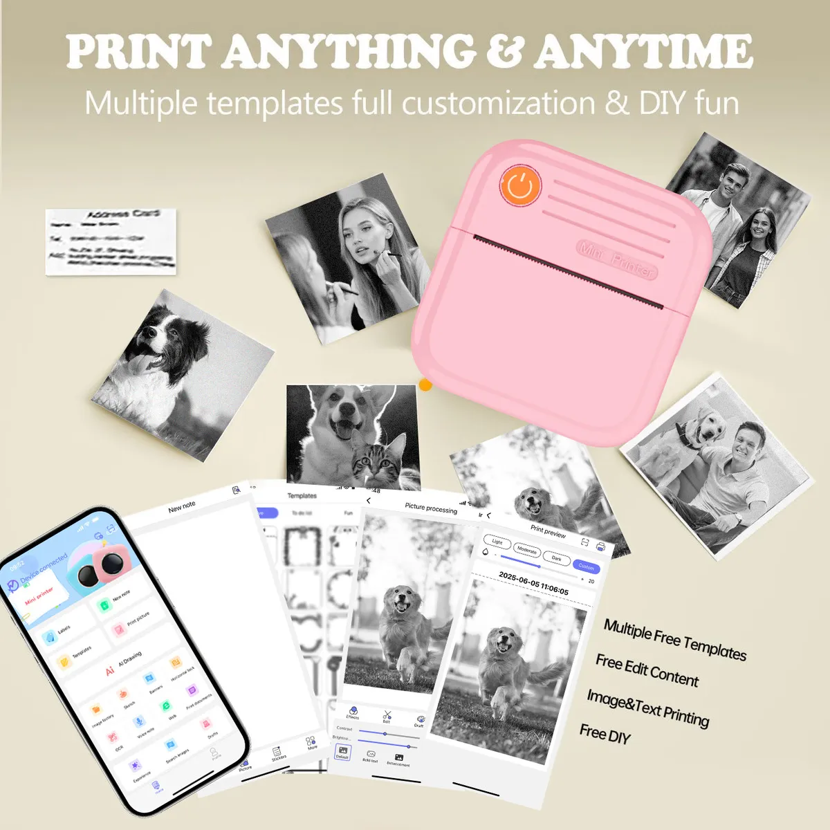 Mini Imprimante Thermique Portable Bluetooth 📱🖨️ - Image 4