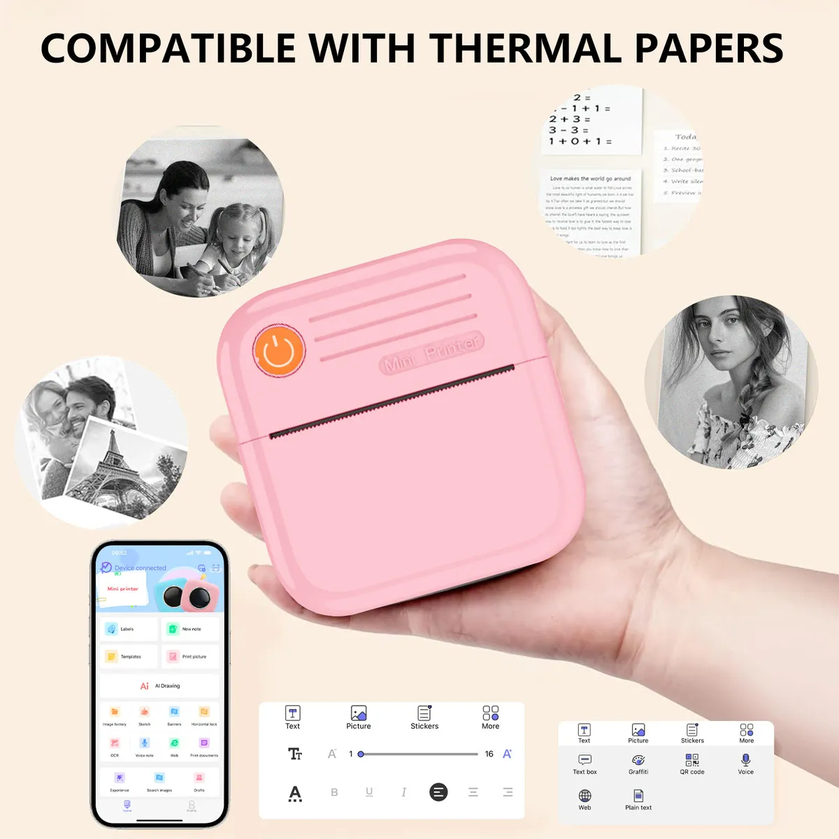 Mini Imprimante Thermique Portable Bluetooth 📱🖨️ - Image 7